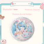 Vocaloid Hatsune Miku Sweet Dream Future Series Moeyu Miku Merch Badge Polaroid Acrylic Standing Pendant Delicate Accessories